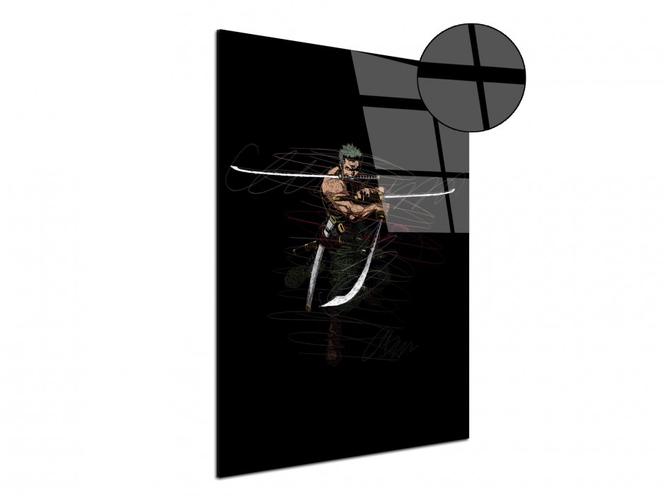 Tableau Plexiglas Sabreur héroïque