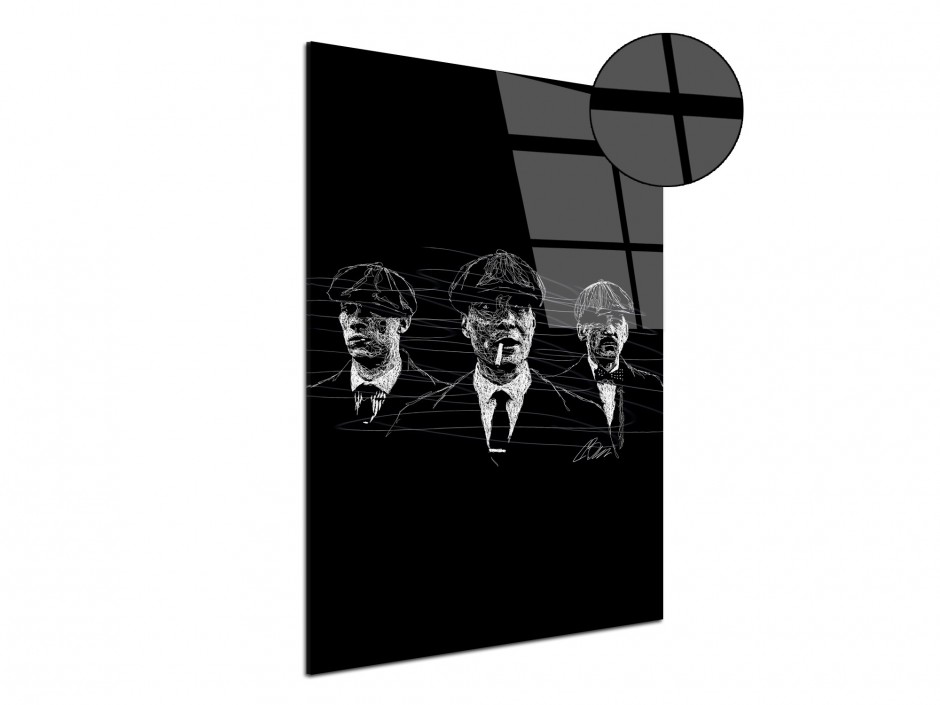 Tableau Plexiglas Frères du gang