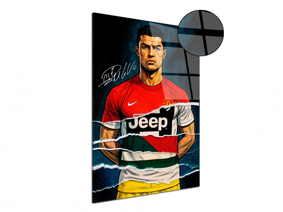 Tableau Plexiglas Ronaldo Iconique