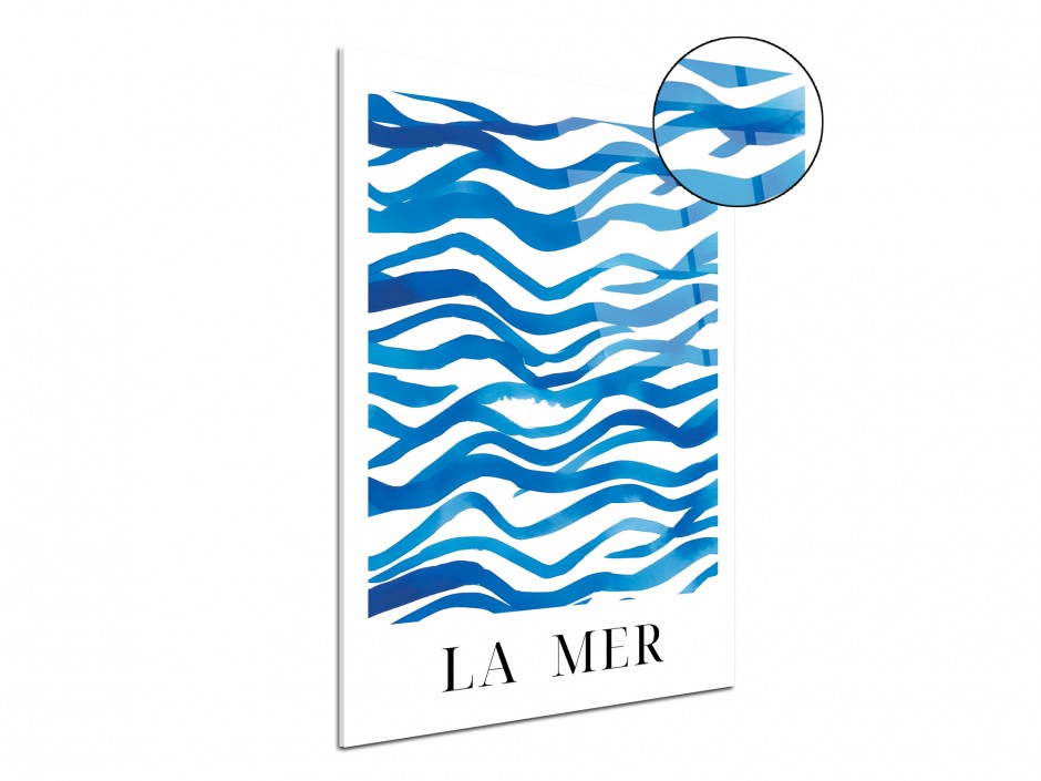 Tableau Plexiglas La Mer Graphique