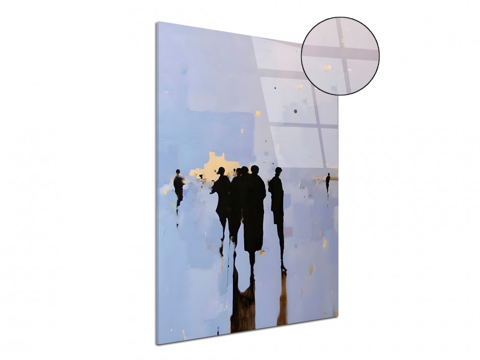 Tableau Plexiglas Balade Crépusculaire