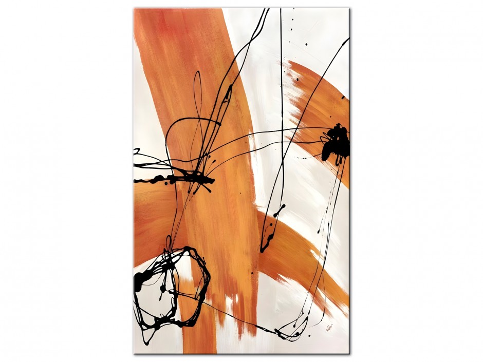 Tableau Aluminium Élan Terracotta