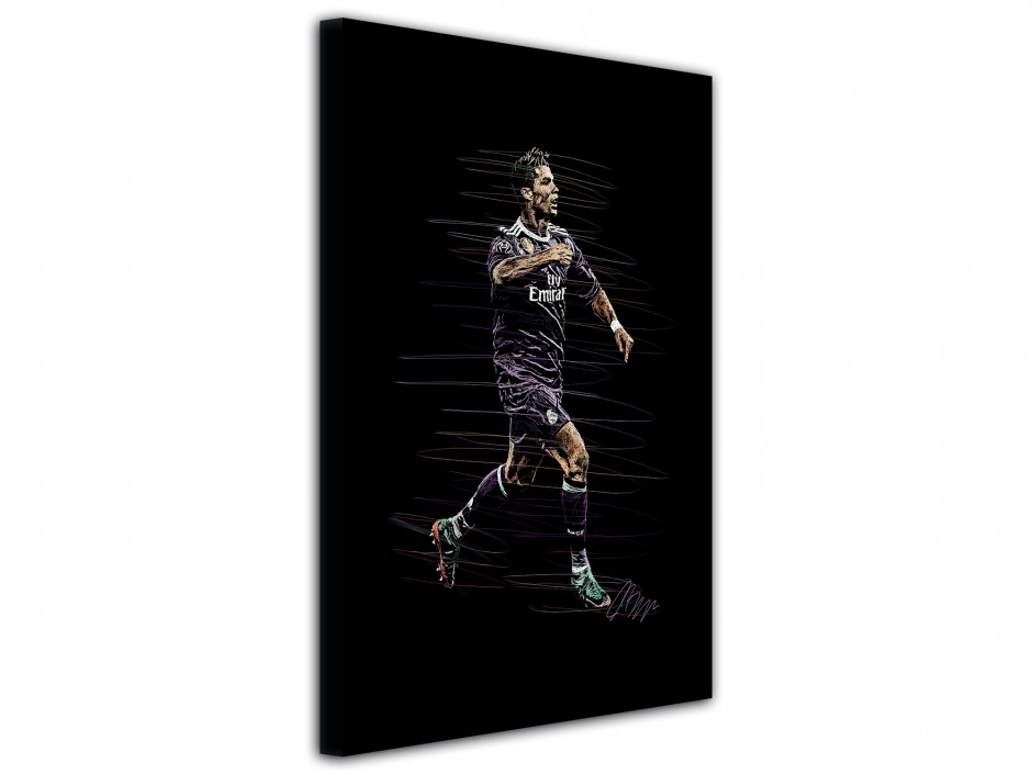 Tableau toile imprimée Légende du football