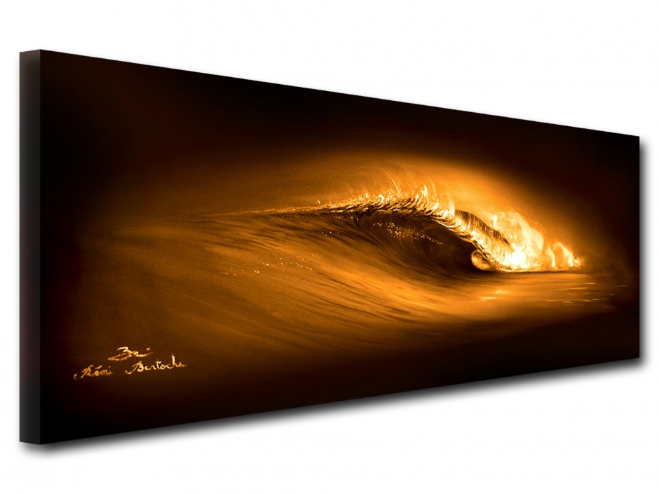 Tableau deco reproduction peinture Rémi Bertoche Gold Barrel