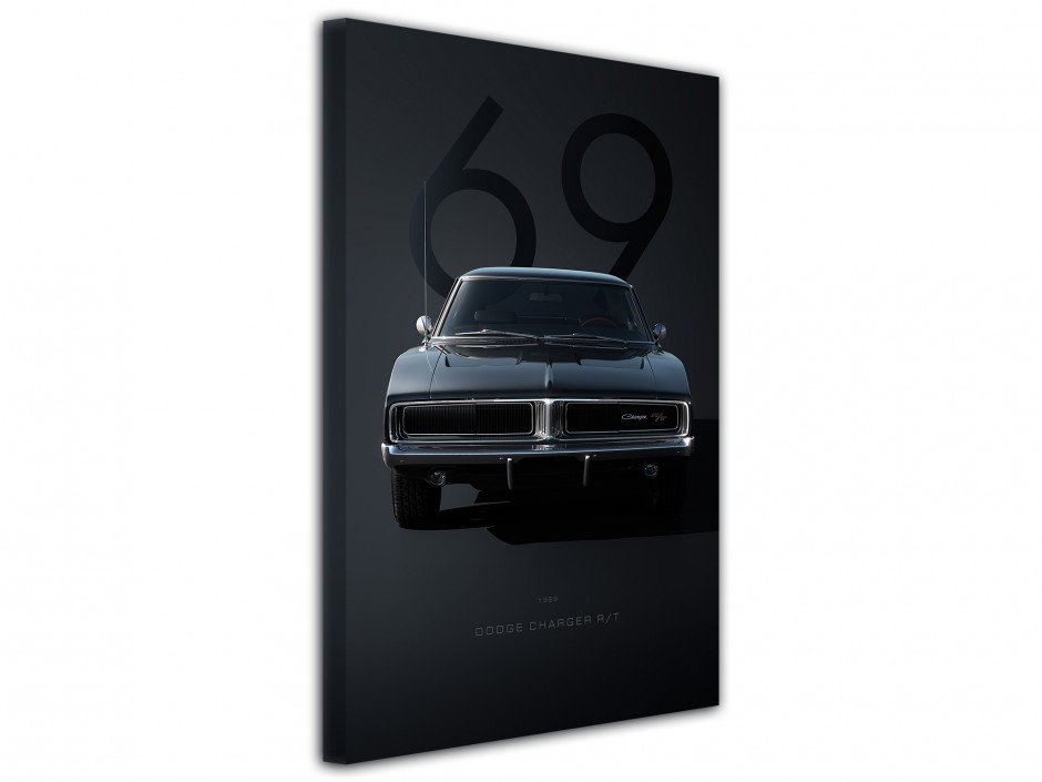 Tableau toile Dodge Charger R/T 1969