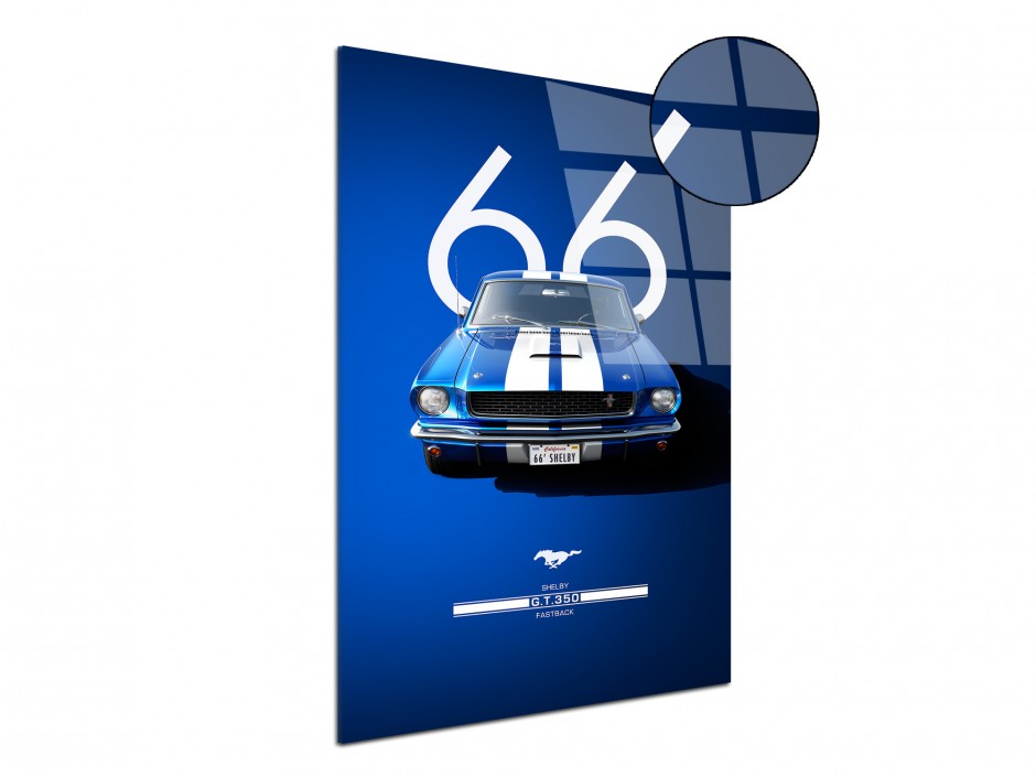Tableau Plexiglas Mustang Shelby GT350 1966