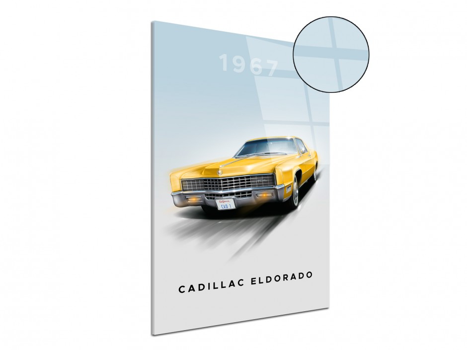 Tableau Plexiglas Cadillac Eldorado 1967