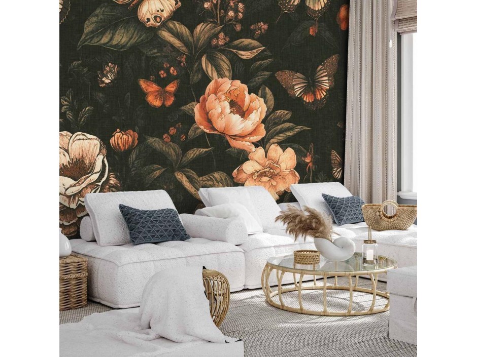 Papier peint - Rustic garden