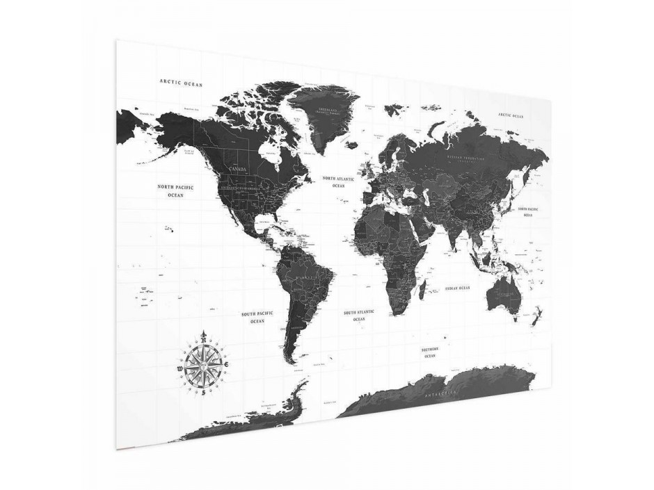 Poster - Monochromatic Map