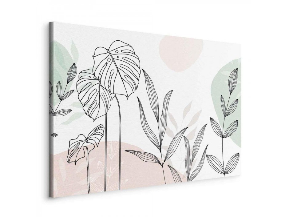 Tableau - Pastel line art