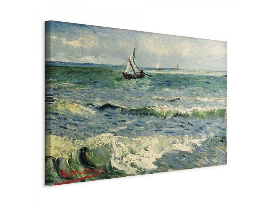 Tableau - Vincent van Gogh – Seascape at Saintes-Maries