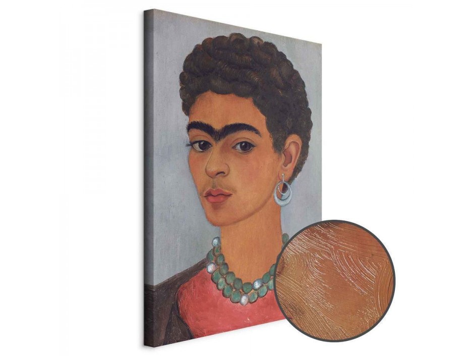 Tableau - Frida Kahlo – Self-Portrait with Curly Hair