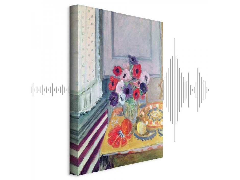 Tableau - Henri Matisse – Still Life with Anemones