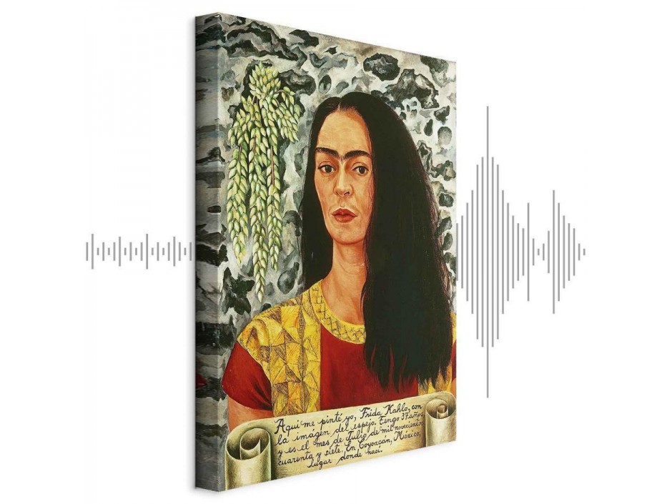 Tableau - Frida Kahlo – Self-Portrait with Loose Hair