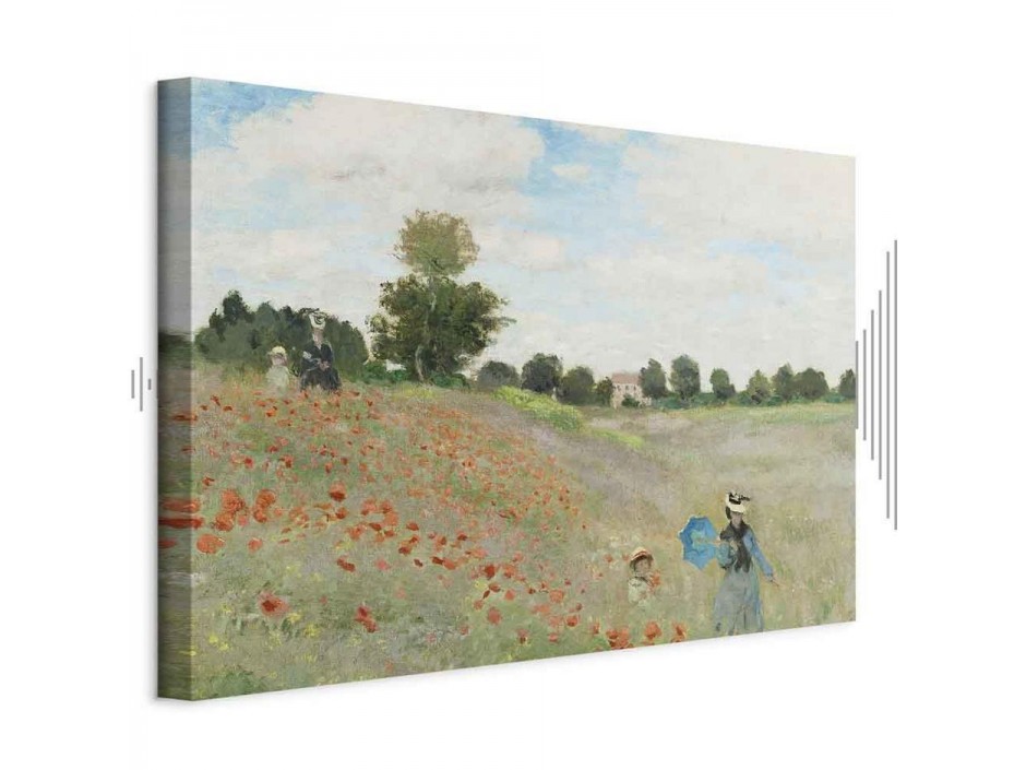 Tableau - Claude Monet – Poppy Field near Argenteuil