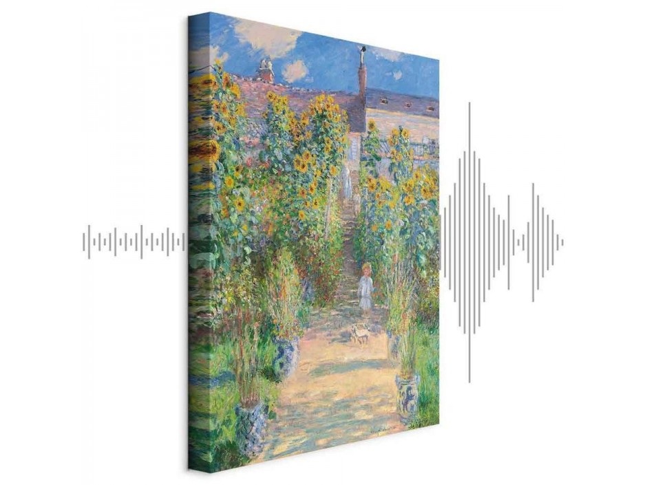 Tableau - Claude Monet – Monet’s Garden at Vétheuil
