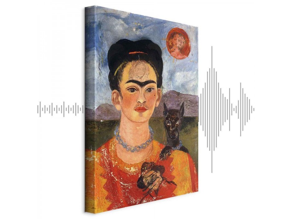 Tableau - Frida Kahlo – Self-Portrait with Diego on My Breast