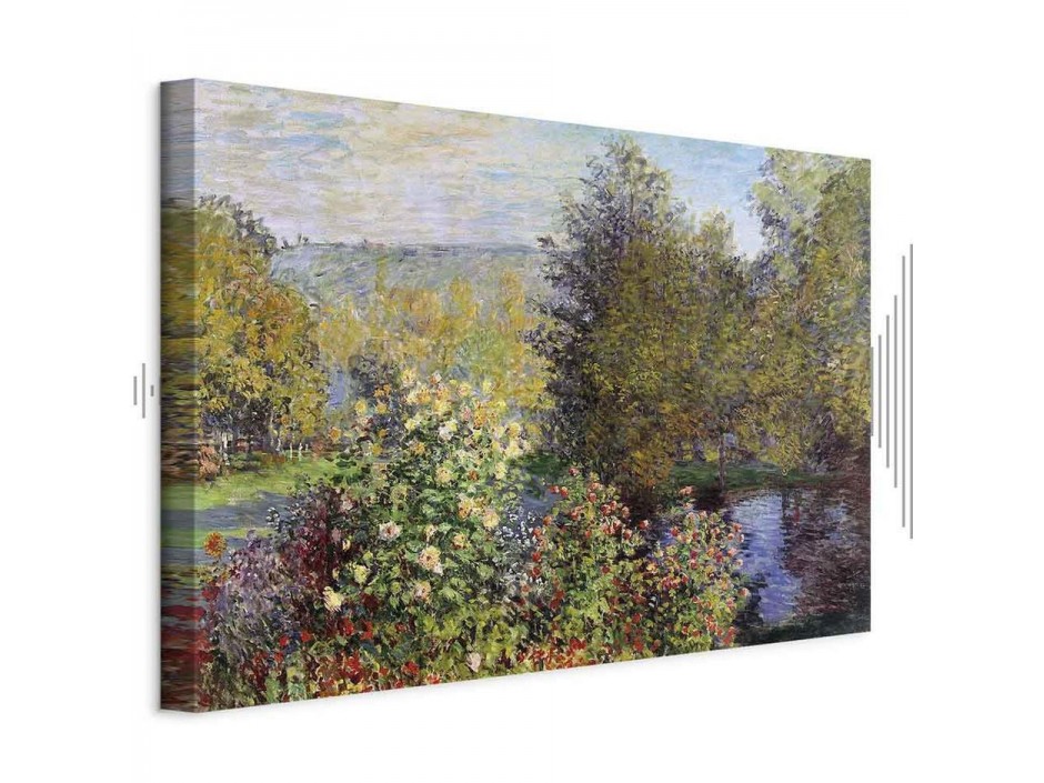 Tableau - Claude Monet – Garden at Montgeron (detail)