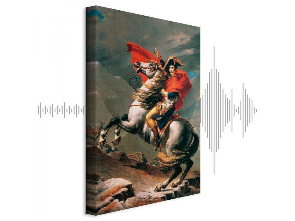 Tableau - Jacques-Louis David – Napoleon Crossing the Alps