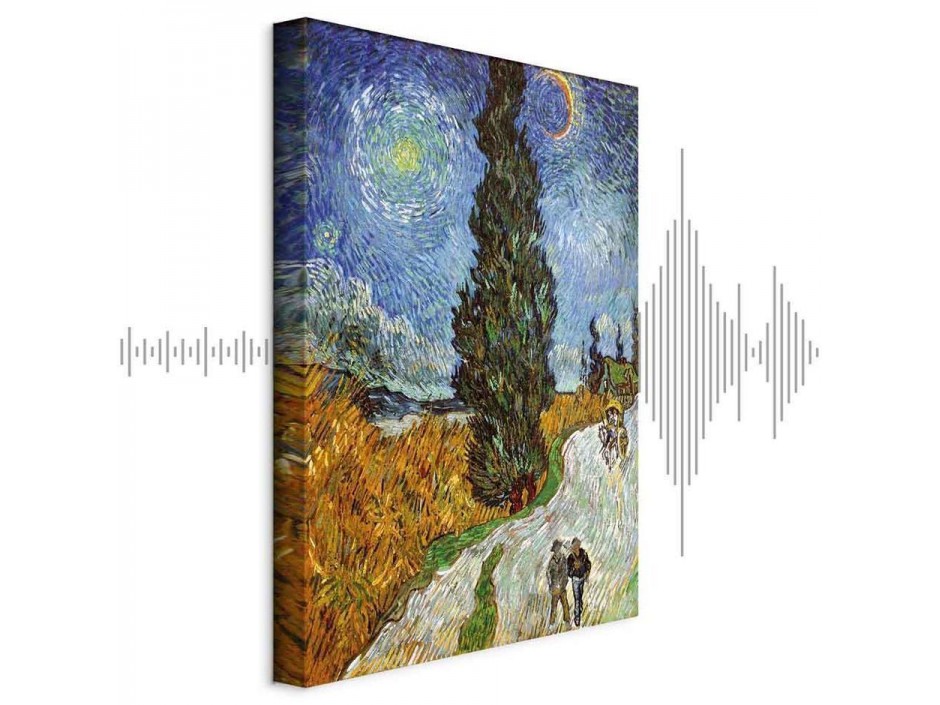 Tableau - Vincent van Gogh – Road with Cypress and Star