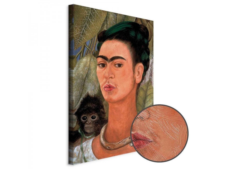 Tableau - Frida Kahlo – Self-Portrait with Monkey