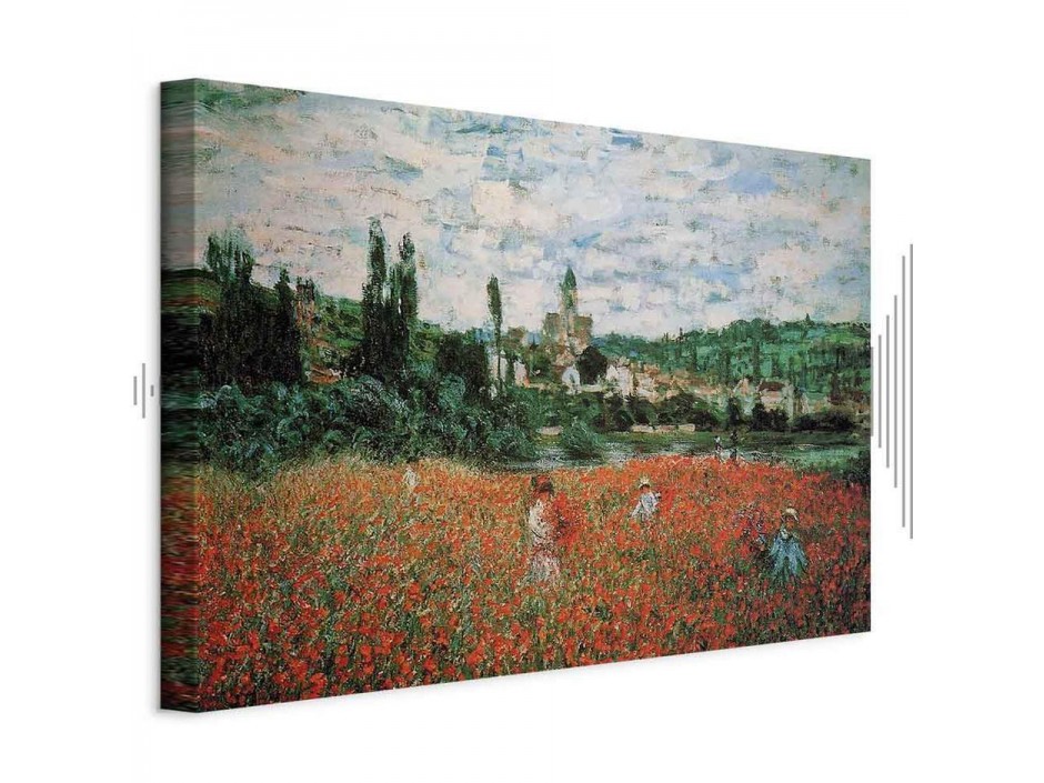 Tableau - Claude Monet – Poppy Field near Vétheuil