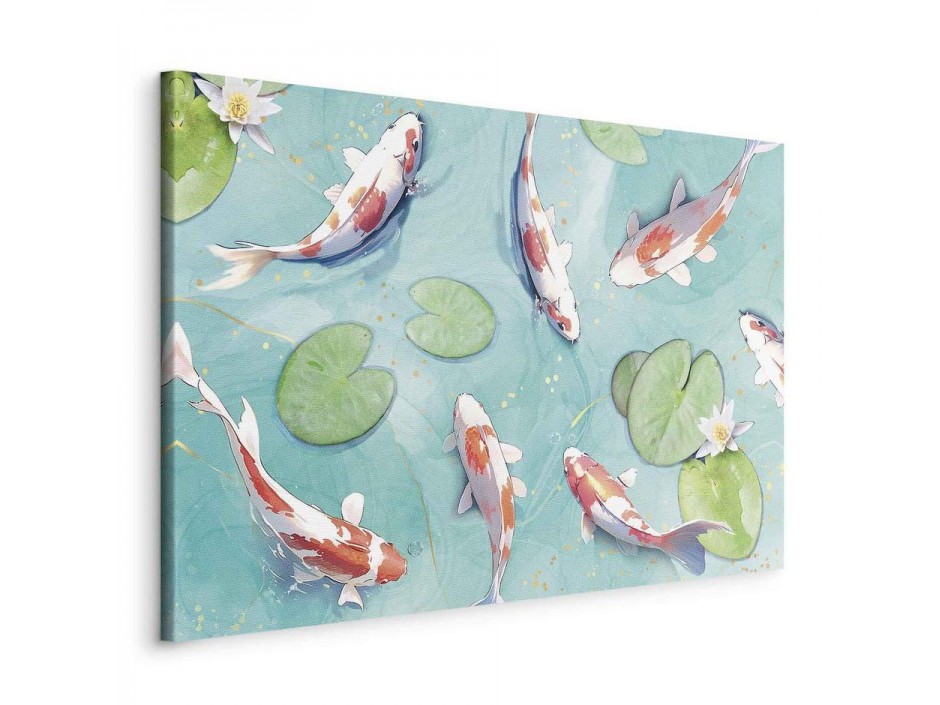 Tableau - Pond in Japan