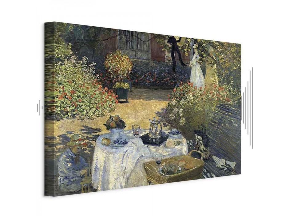 Tableau - Claude Monet – The Luncheon (Argenteuil)