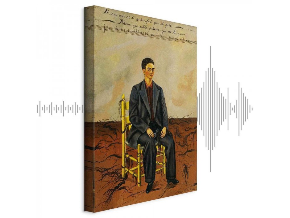 Tableau - Frida Kahlo – Self-Portrait with Cropped Hair