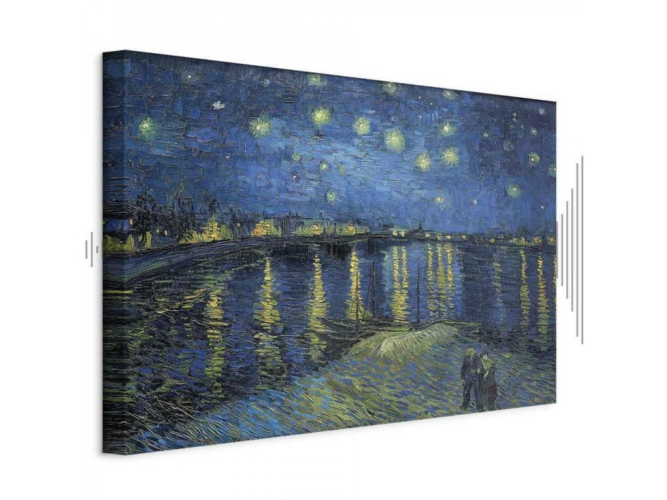 Tableau - Vincent van Gogh – Starry Night Over the Rhône