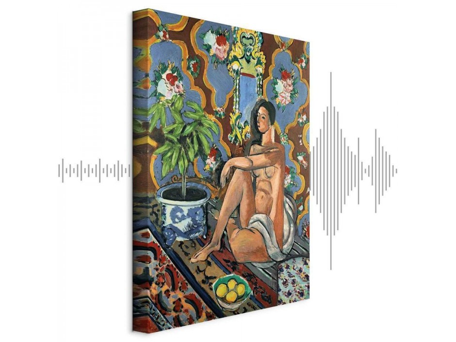 Tableau - Henri Matisse – Decorative Figure on Ornamental Ground