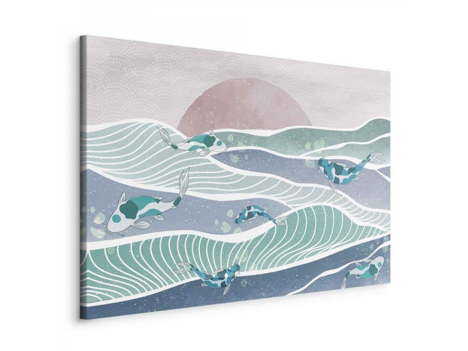 Tableau - Fish on the waves