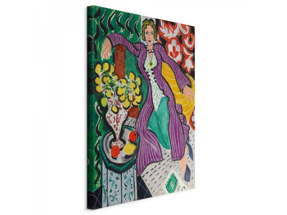 Tableau - Henri Matisse – Woman in a Purple Coat