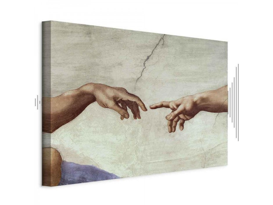 Tableau - Michelangelo – The Creation of Adam (hands)