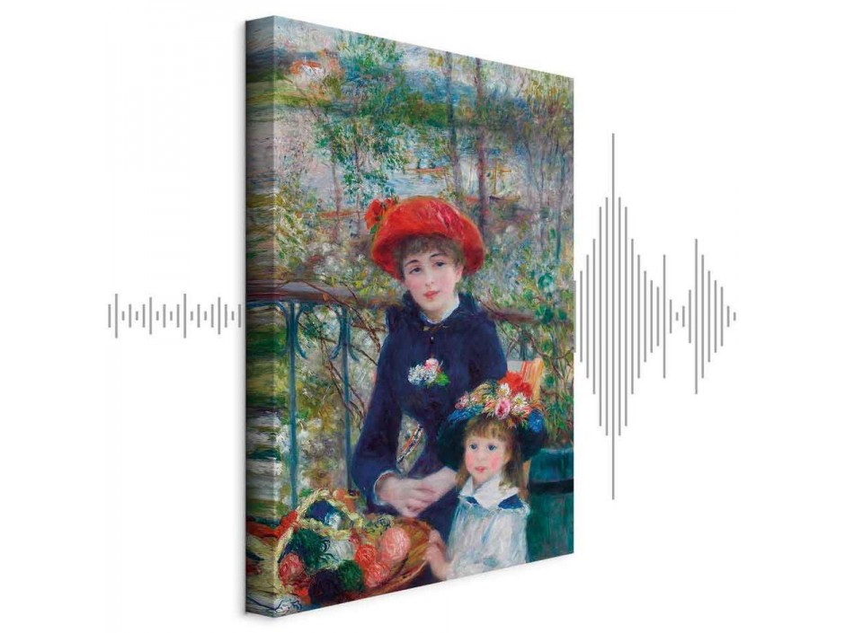 Tableau - Pierre-Auguste Renoir – Two Sisters (On the Terrace)
