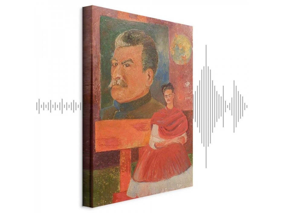 Tableau - Frida Kahlo – Self-Portrait with Stalin