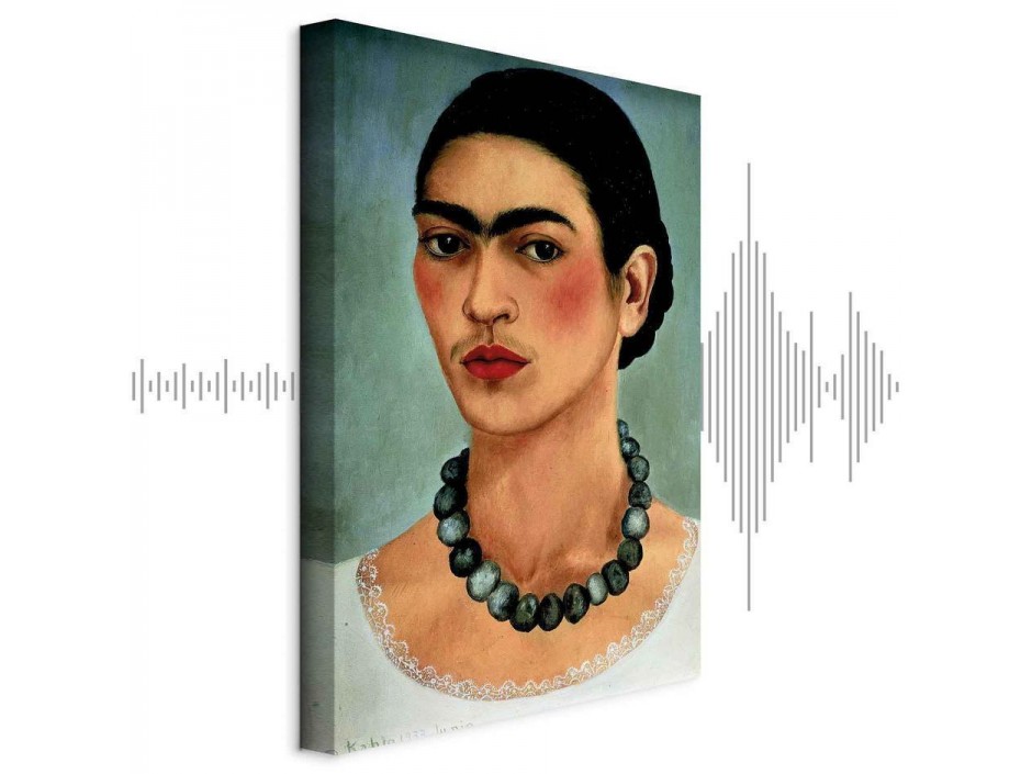 Tableau - Frida Kahlo – Self-Portrait with Beaded Necklace