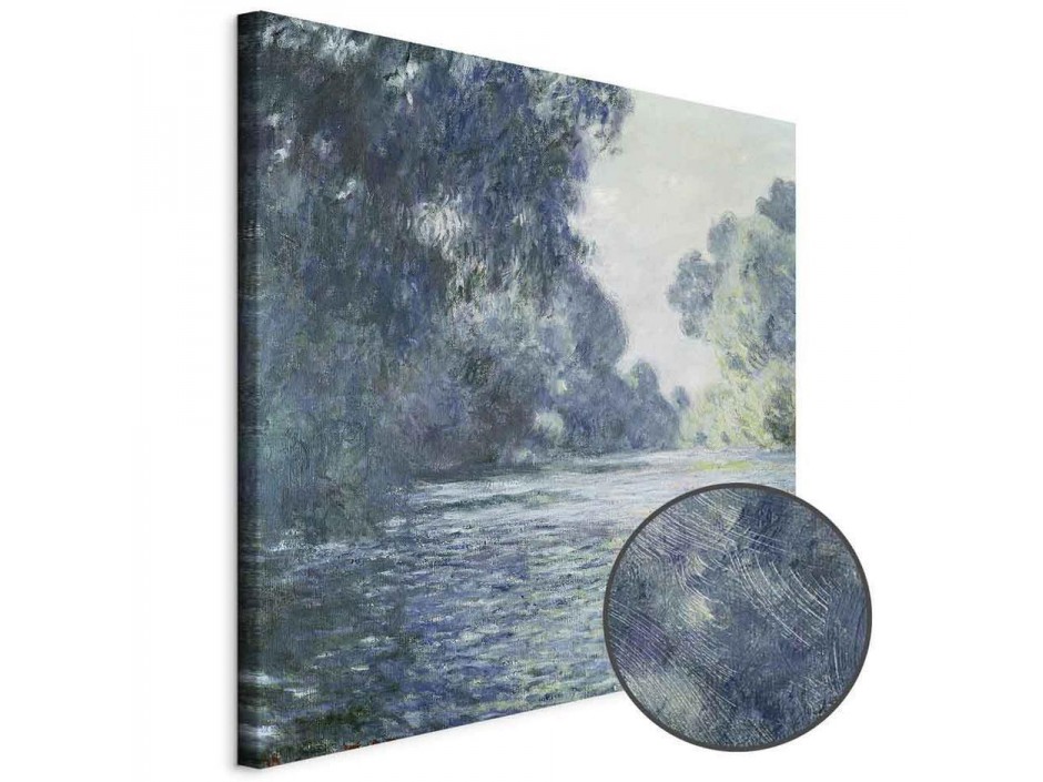Tableau - Claude Monet – A Stretch of the Seine near Giverny