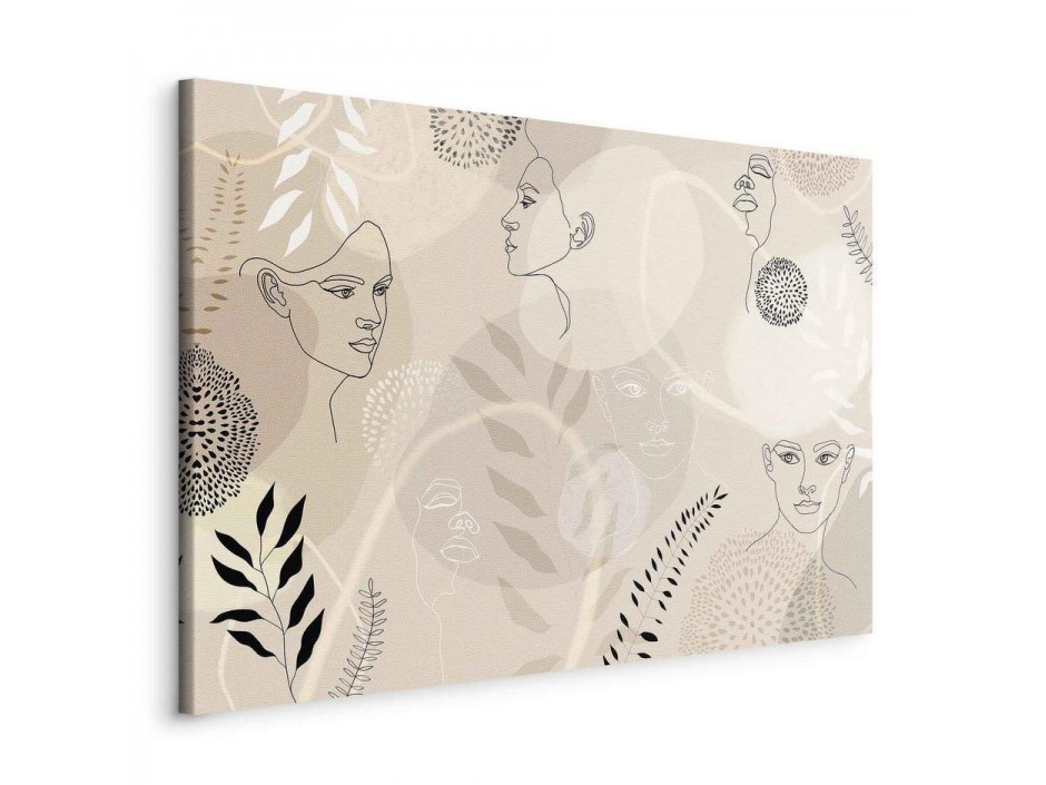 Tableau - Feminine line art