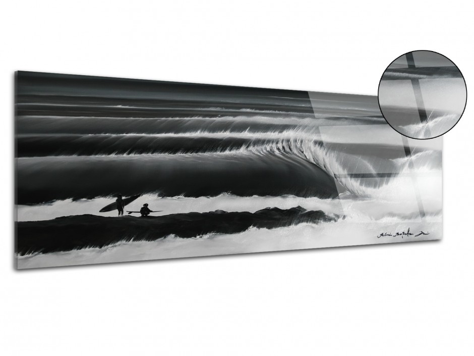 Tableau Rémi Bertoche The Right Point reproduction sur plexiglas