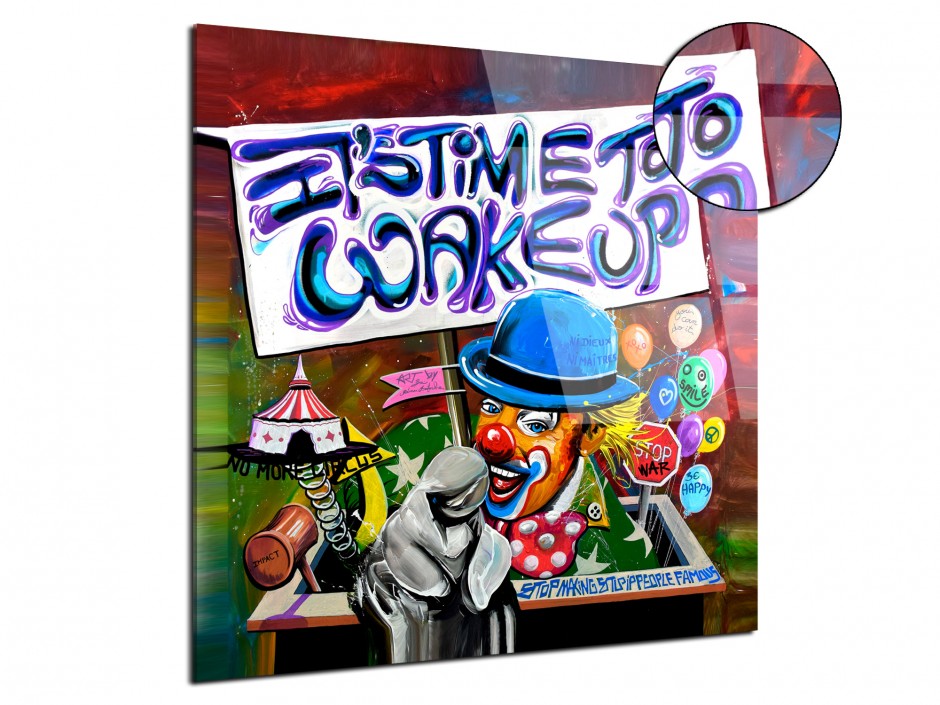 Tableau plexiglas reproduction Time to Wake Up