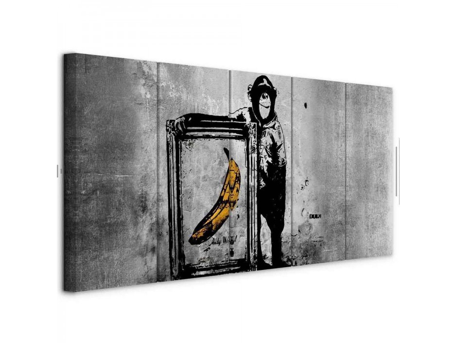 Tableau - Banksy: Monkey with Frame