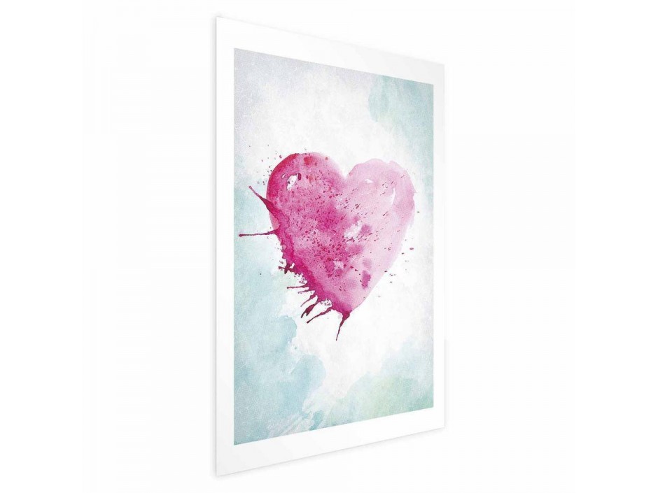 Poster - Watercolor Heart