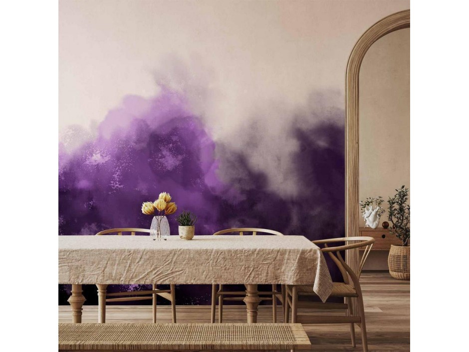 Papier peint - Watercolour Variation - Violet