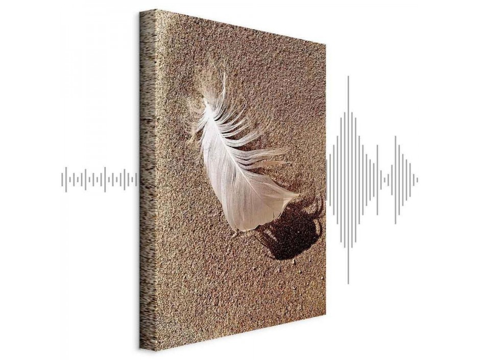 Tableau - Feather on the Sand (1 Part) Vertical