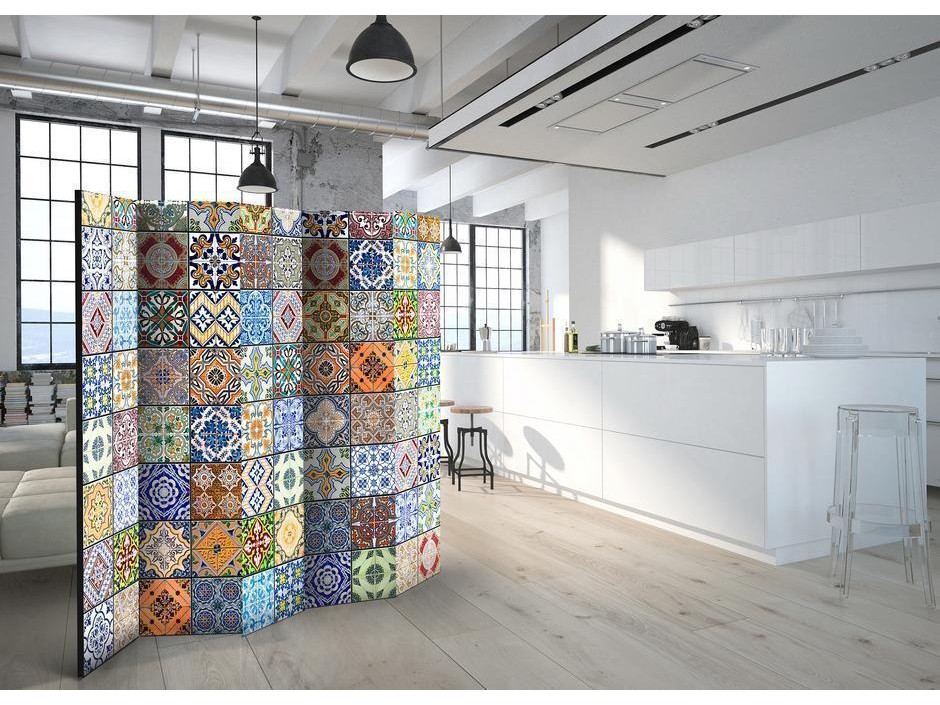 Paravent - Colorful Mosaic II