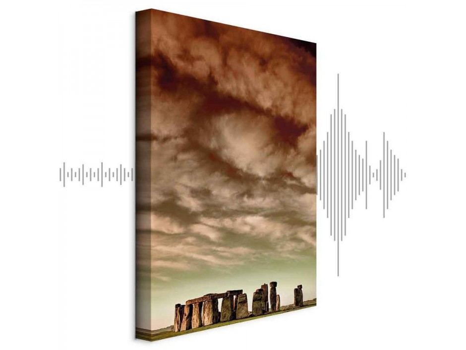Tableau - Clouds Over Stonehenge (1 Part) Vertical