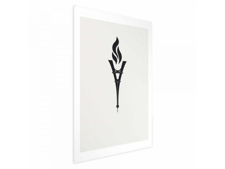 Poster - Torch Shaped Like the Eiffel Tower