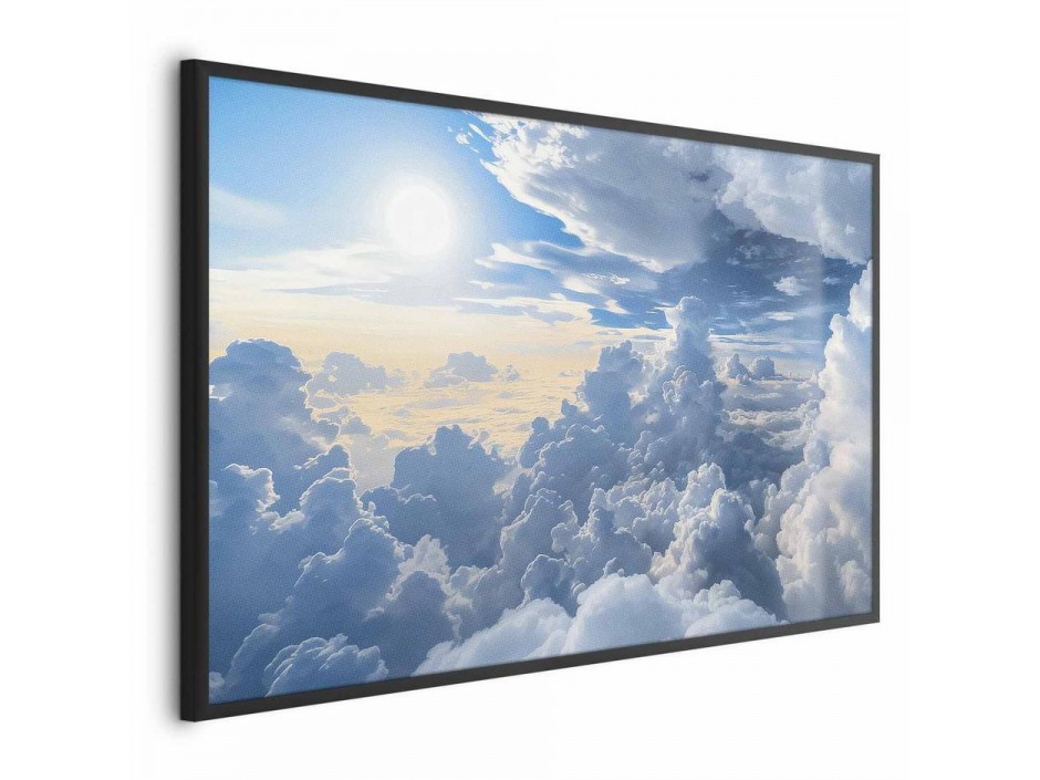 Poster - Symphony of Light: Sun and Clouds Playing Together on a Beautiful Sky