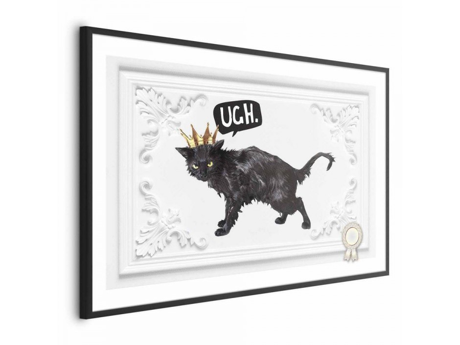Poster - Cat with a Crown
